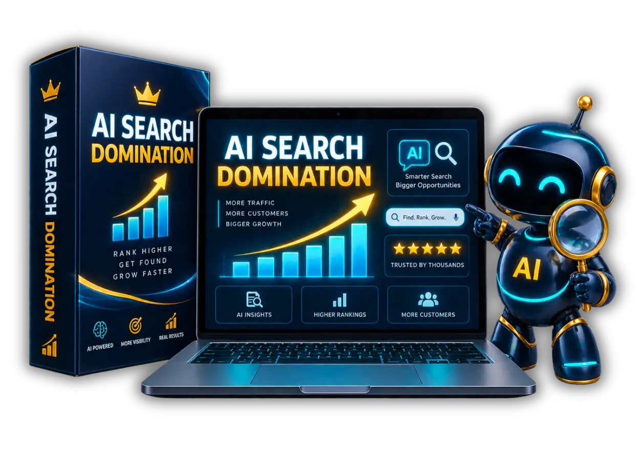 AI Search Domination product guide and web app